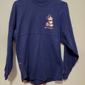 Disney 50th Anniversary XS 100% Cotton Long Sleeve Thick Tee